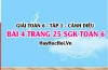 Giải bài 4 trang 25 Toán 6 Tập 1 SGK Cánh Diều